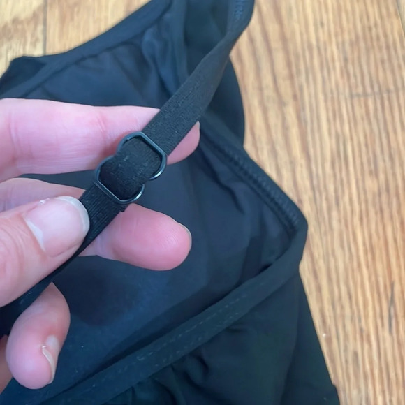 Coco Reef Chroma Wrap-Tie One-Piece Swimsuit Black Women's 14 NWT - Picture 7 of 13